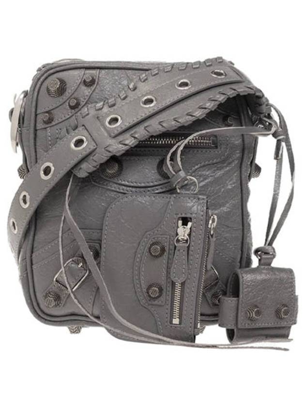 Le Cagole Cross Bag Grey - BALENCIAGA - BALAAN 2