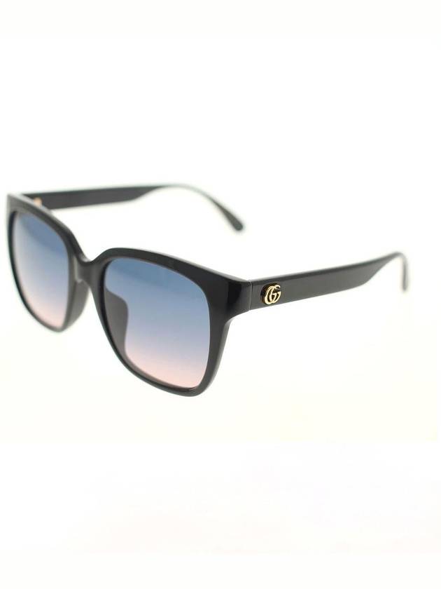 Eyewear Gradient Lens Square Sunglasses Black - GUCCI - BALAAN 3