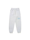 Basic Logo Jogger Pants White Melange - EXPRESSHOLIDAY - BALAAN 1