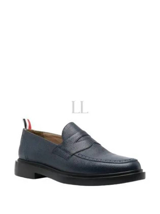 Classic Leather Penny Loafers Blue - THOM BROWNE - BALAAN 2