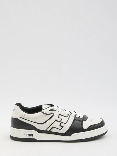 Match Low Top Sneakers Black - FENDI - BALAAN 2