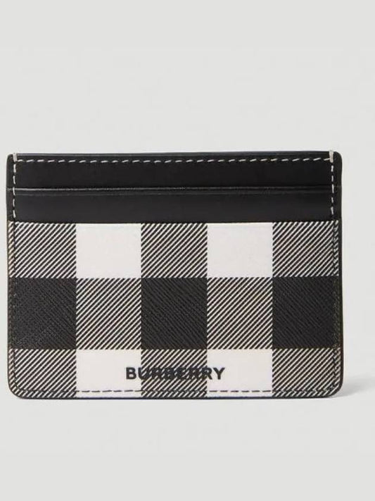 Check Logo Print Card Wallet - BURBERRY - BALAAN 2