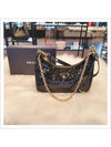 Re-Edition Re-Nylon Sequin Mini Bag Black - PRADA - BALAAN 2