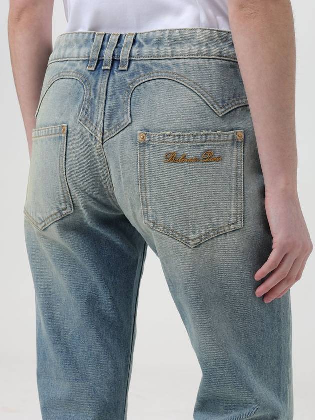 western bootcut denim jeans blue - BALMAIN - BALAAN 6