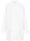 Oversized Long Sleeve Shirt Optical White - MAISON MARGIELA - BALAAN 1