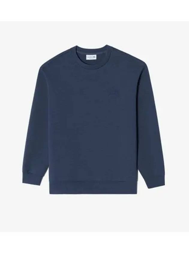 Men s Cushioned Crew Neck T Shirt Navy - LACOSTE - BALAAN 1