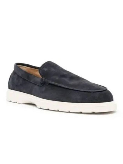 Casual Suede Slipper Loafers Navy - TOD'S - BALAAN 2