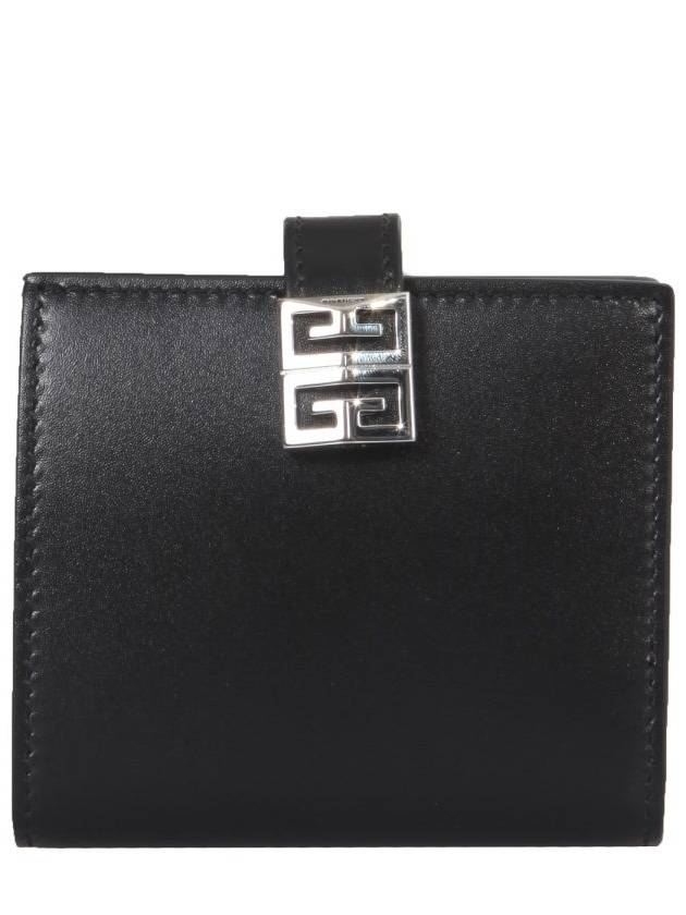 4G Metal Logo Small Half Wallet Black - GIVENCHY - BALAAN 5