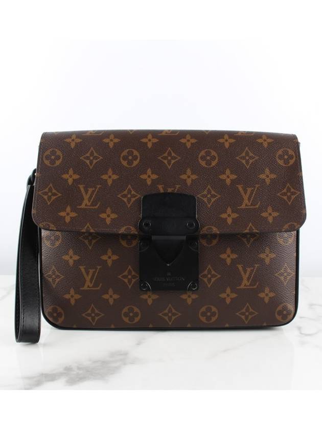 S lock monogram pouch - LOUIS VUITTON - BALAAN 1