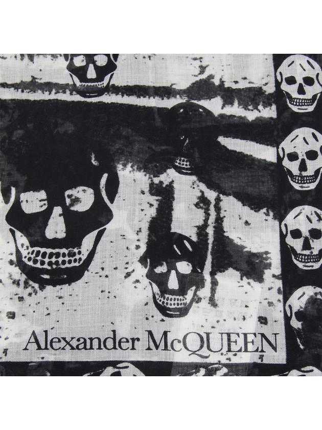 Muffler Scarf 7820344943Q9260 WHITE - ALEXANDER MCQUEEN - BALAAN 3