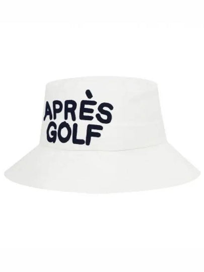 Apres Golf Cotton Twill Bucket Hat Snow - G/FORE - BALAAN 2