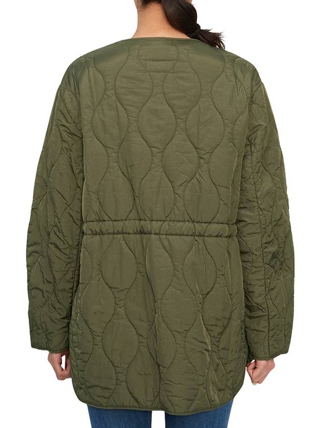 Olinda Hooded Jacket Khaki - MAX MARA - BALAAN 8