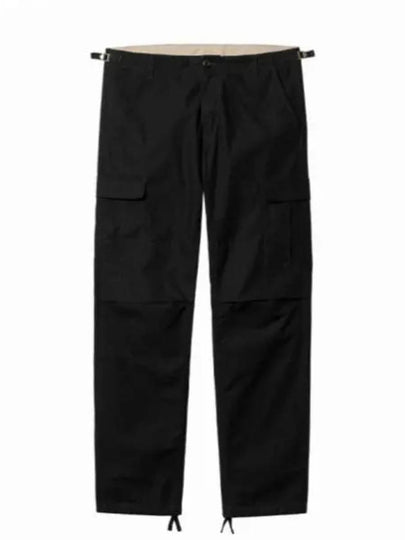 Aviation Ripstop Cargo Pocket Straight Pants Black - CARHARTT WIP - BALAAN 2