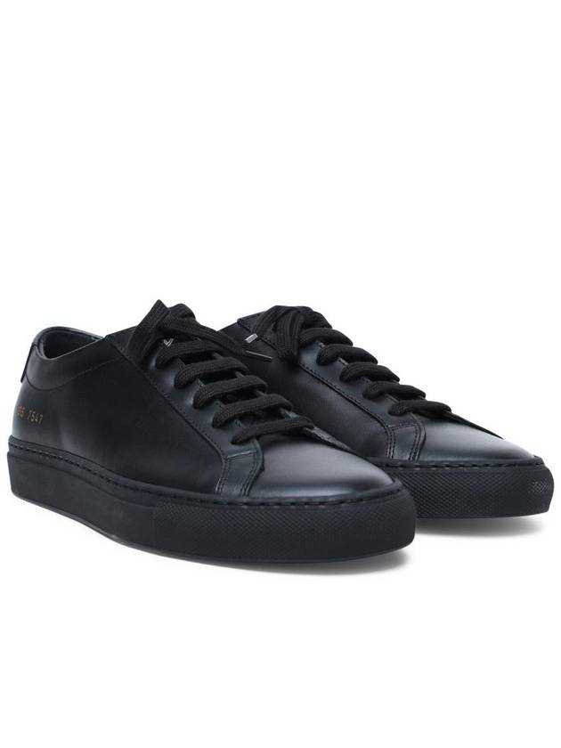 Original Achilles Low Top Sneakers Black - COMMON PROJECTS - BALAAN 3