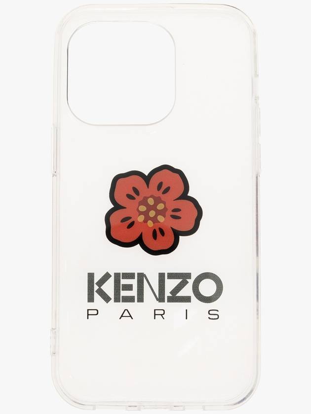 PARIS Boke iPhone 14 Pro Case Coral FD5COI14PRBF 27 - KENZO - BALAAN 2