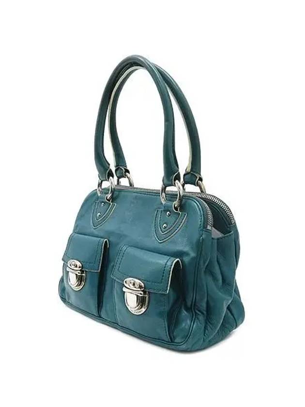 green color tote bag - MARC JACOBS - BALAAN 3