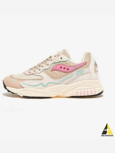 3D Grid Hurricane Premium CREAMPINK - SAUCONY - BALAAN 1