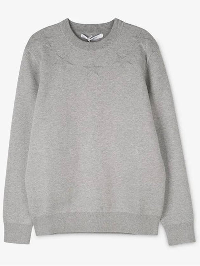 Men s star applique gray knit 7502 502 051 - GIVENCHY - BALAAN 2