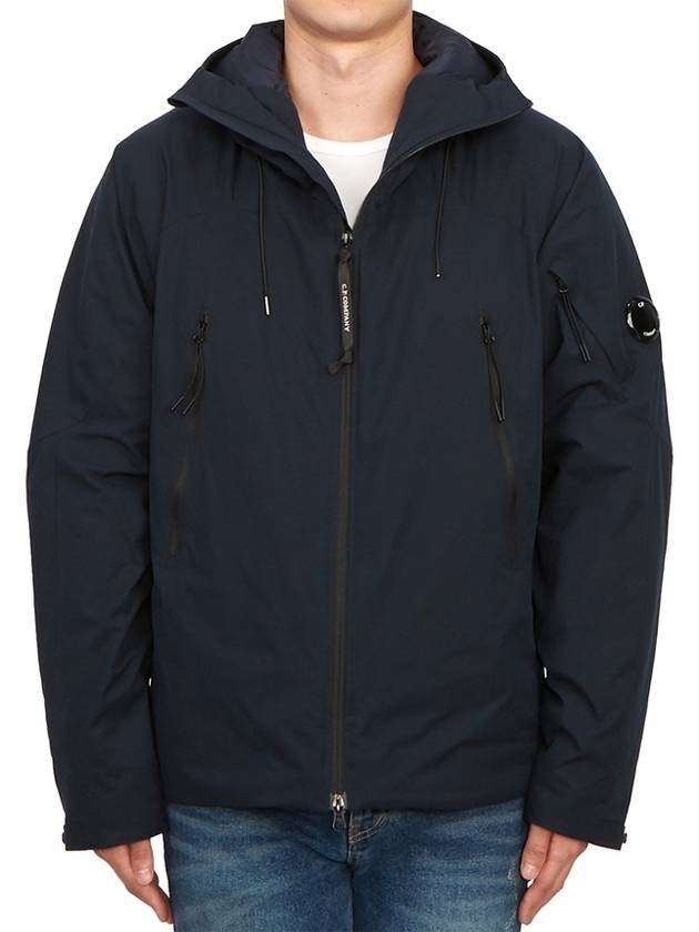 Pro Tech Hooded Jacket Blue - CP COMPANY - BALAAN 3