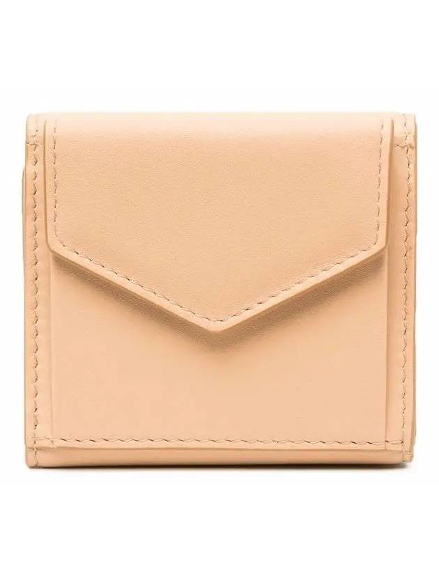 Stitch Unvalve Mini Half Wallet Beige - MAISON MARGIELA - BALAAN 4