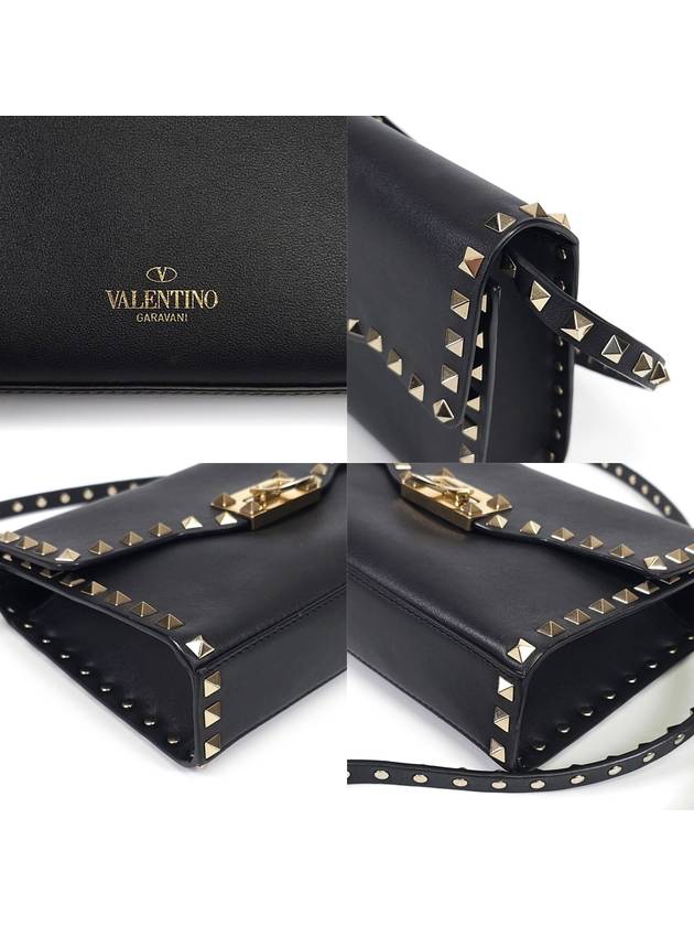 TW2B0181VSF Rockstud Small Flap Cross Bag - VALENTINO - BALAAN 8