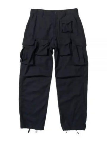 FA Pant Dk Navy Wool Uniform Serge 24F1F016 PS320 MC001 Pants - ENGINEERED GARMENTS - BALAAN 1