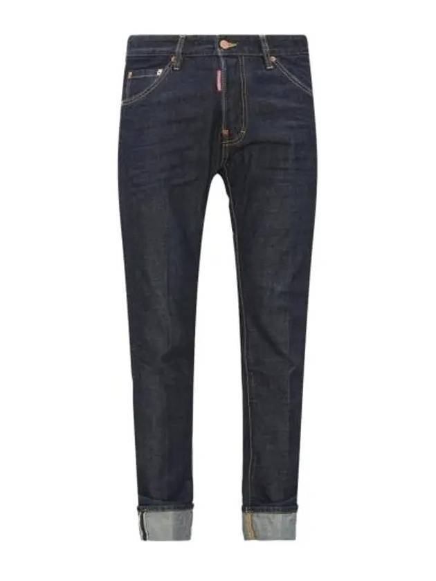 Men's Crop Cool Guy Jeans Navy - DSQUARED2 - BALAAN 2