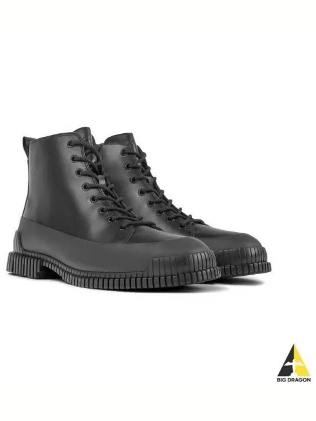 Pix Lace-Up Worker Boots Black - CAMPER - BALAAN 2