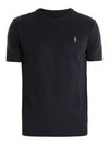 Embroidered Logo Pony Short Sleeve T-Shirt Black - POLO RALPH LAUREN - BALAAN 2