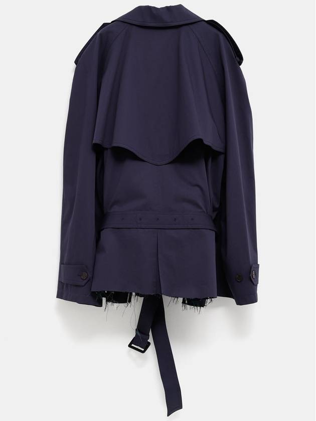 Cropped Trench for women - BALENCIAGA - BALAAN 2