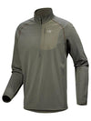 Delta Half-Zip Neck Long Sleeve T-Shirt Forage - ARC'TERYX - BALAAN 2