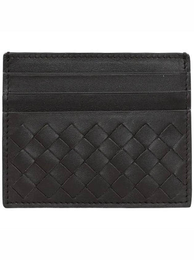 Intrecciato Classic Card Wallet Brown - BOTTEGA VENETA - BALAAN 1