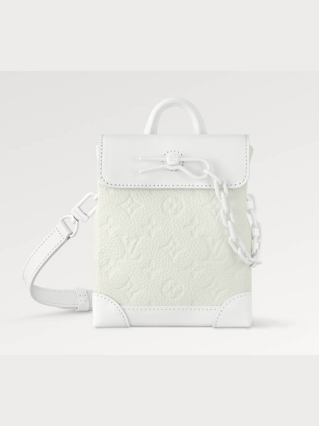 Nano Steamer Cross Bag White - LOUIS VUITTON - BALAAN 2