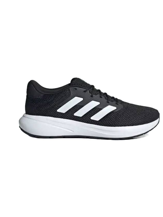 Response Runner Low Top Sneakers Black White - ADIDAS - BALAAN 1