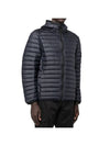 Loom Woven Chambers R-Nylon Down-TC Packable Jacket Navy - STONE ISLAND - BALAAN 3