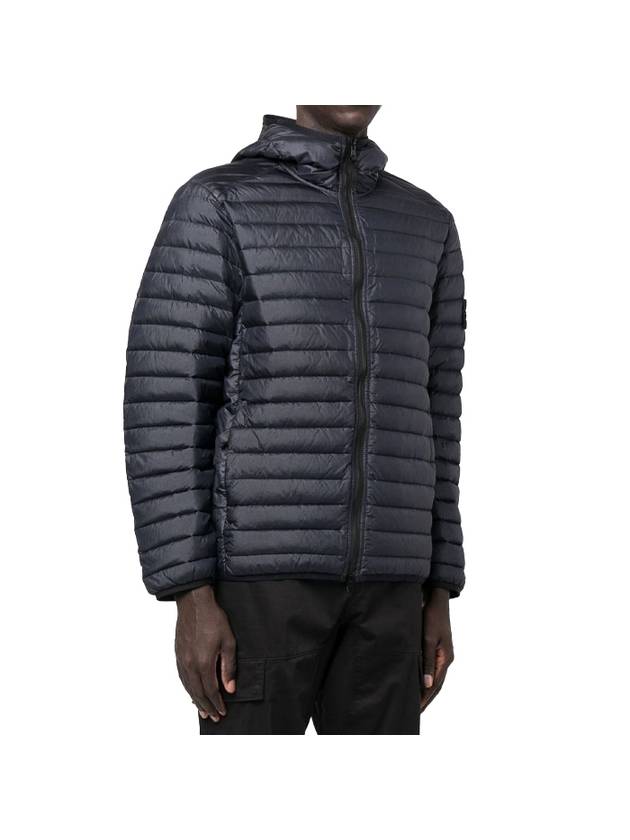 Loom Woven Chambers R-Nylon Down-TC Packable Jacket Navy - STONE ISLAND - BALAAN 3