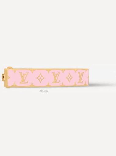 M01827 Nanogram Enamel Hair Clip - LOUIS VUITTON - BALAAN 1