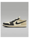 Air Jordan 1 Low SE M Coconut Milk Black Mousseline Team Gold Glacer Blue HQ3437 101 - NIKE - BALAAN 2