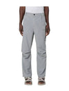 Flat Nylon Regular Utility Straight Pants Grey - CP COMPANY - BALAAN 3