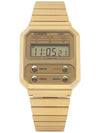 A100WEG 9ADF Vintage Retro Metal Watch - CASIO - BALAAN 5