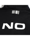 Yes No Barcode Print Hoodie Black - VETEMENTS - BALAAN 6