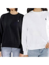 Embroidered Logo Pony Sweatshirt Black - POLO RALPH LAUREN - BALAAN 2