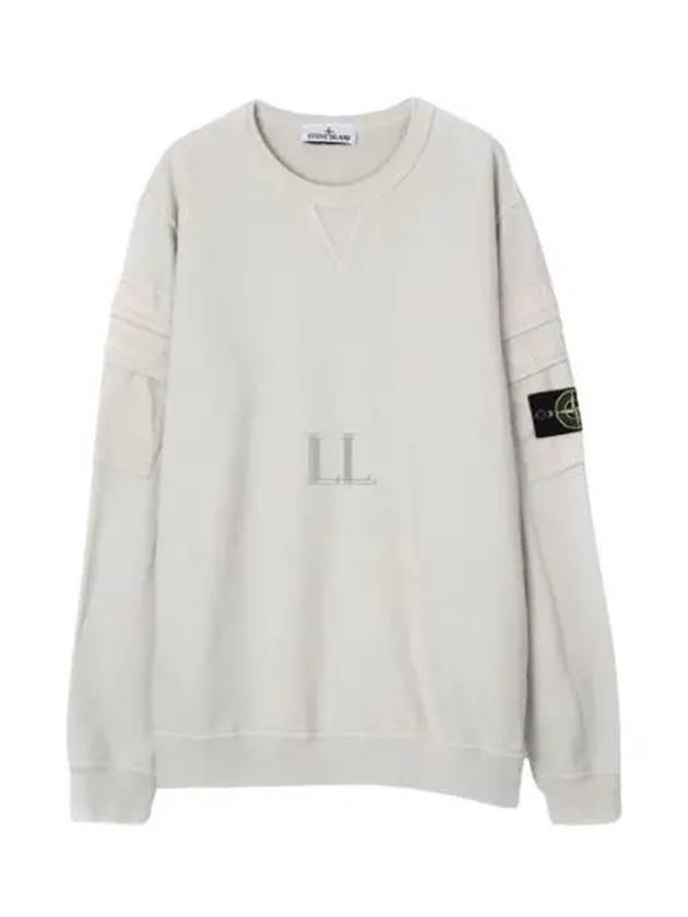 Men's Wappen Patch Cargo Pocket Sweatshirt Plaster - STONE ISLAND - BALAAN 2