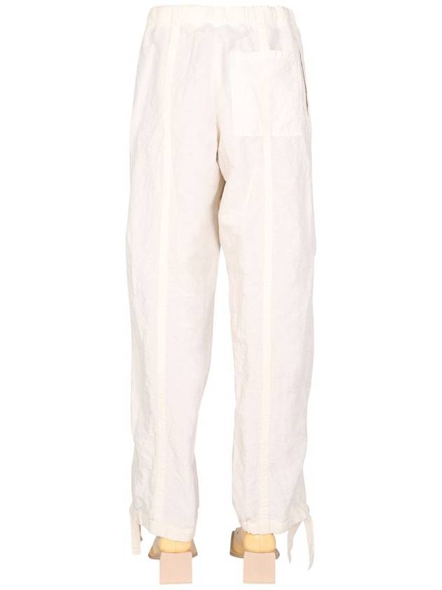 Women's Straight Pants White - JIL SANDER - BALAAN 5