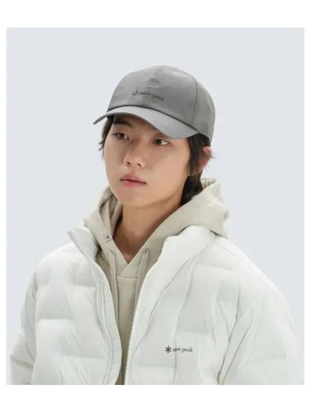 Carbon ball cap S24FUTBC05 Dark Silver - SNOW PEAK - BALAAN 1