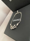 23P CC logo bracelet clover point bracelet silver ABA424 - CHANEL - BALAAN 6