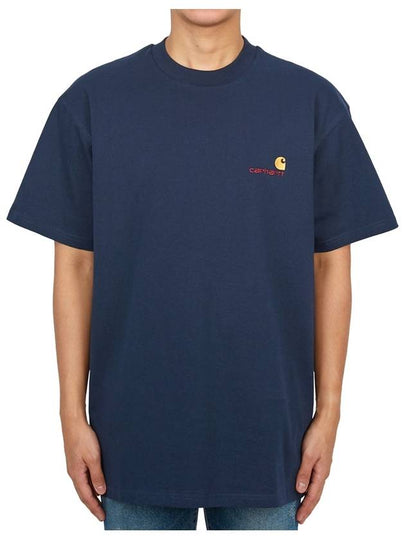 JF Carhartt WIP Blue American Script T shirt I02995629LXX - CARHARTT WIP - BALAAN 2