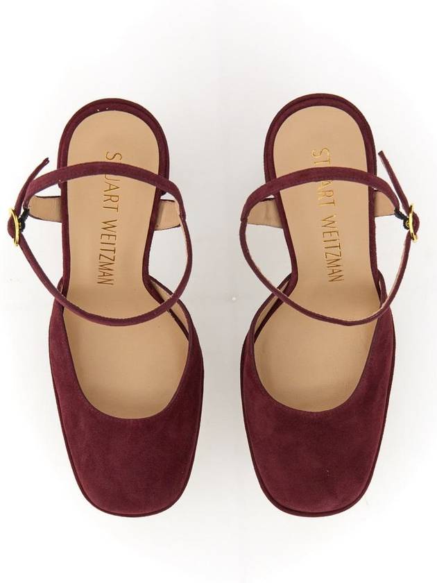 Stuart Weitzman Pump In Suede - STUART WEITZMAN - BALAAN 2