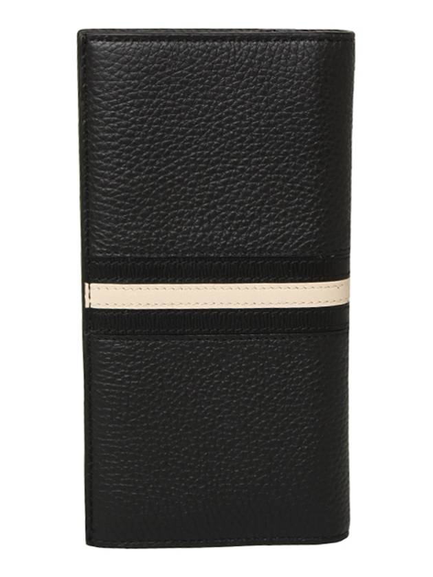 Long Wallet RBN CONT ZIP U901P BLACK Men's Long Wallet - BALLY - BALAAN 2