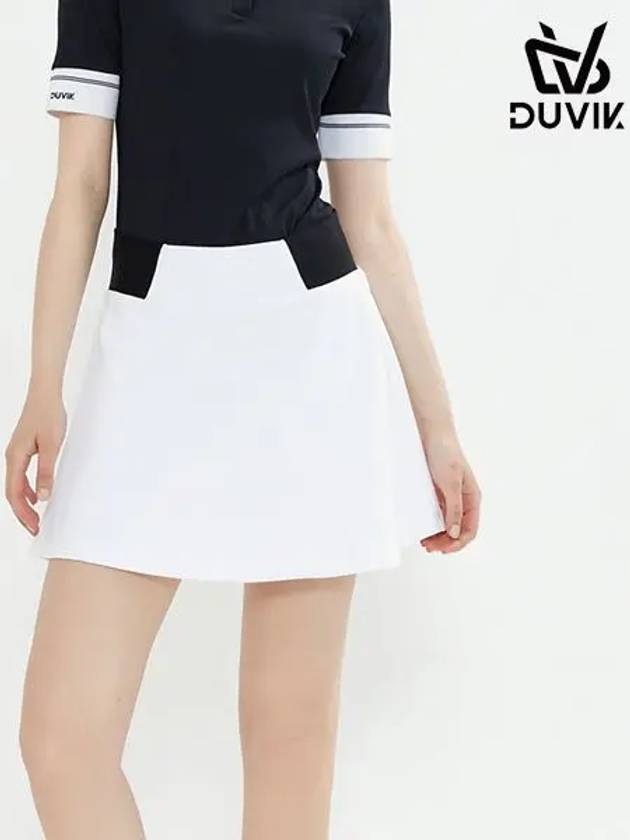 Span Flare Banding Culottes Skirt DC3WCU005BK - DUVIK - BALAAN 2